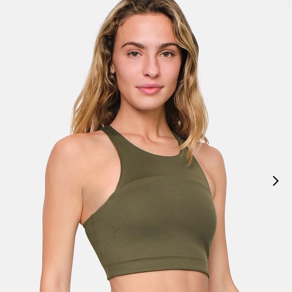 Outdoor Voices Other - Outdoor Voices Crop Top Bra Green Size M